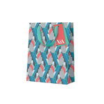 OHD Sac Cadeau-Sac Cadeau-Ohh Deer-Petit-Playful Geometrics-Deco Mint-Papeterie du Dôme