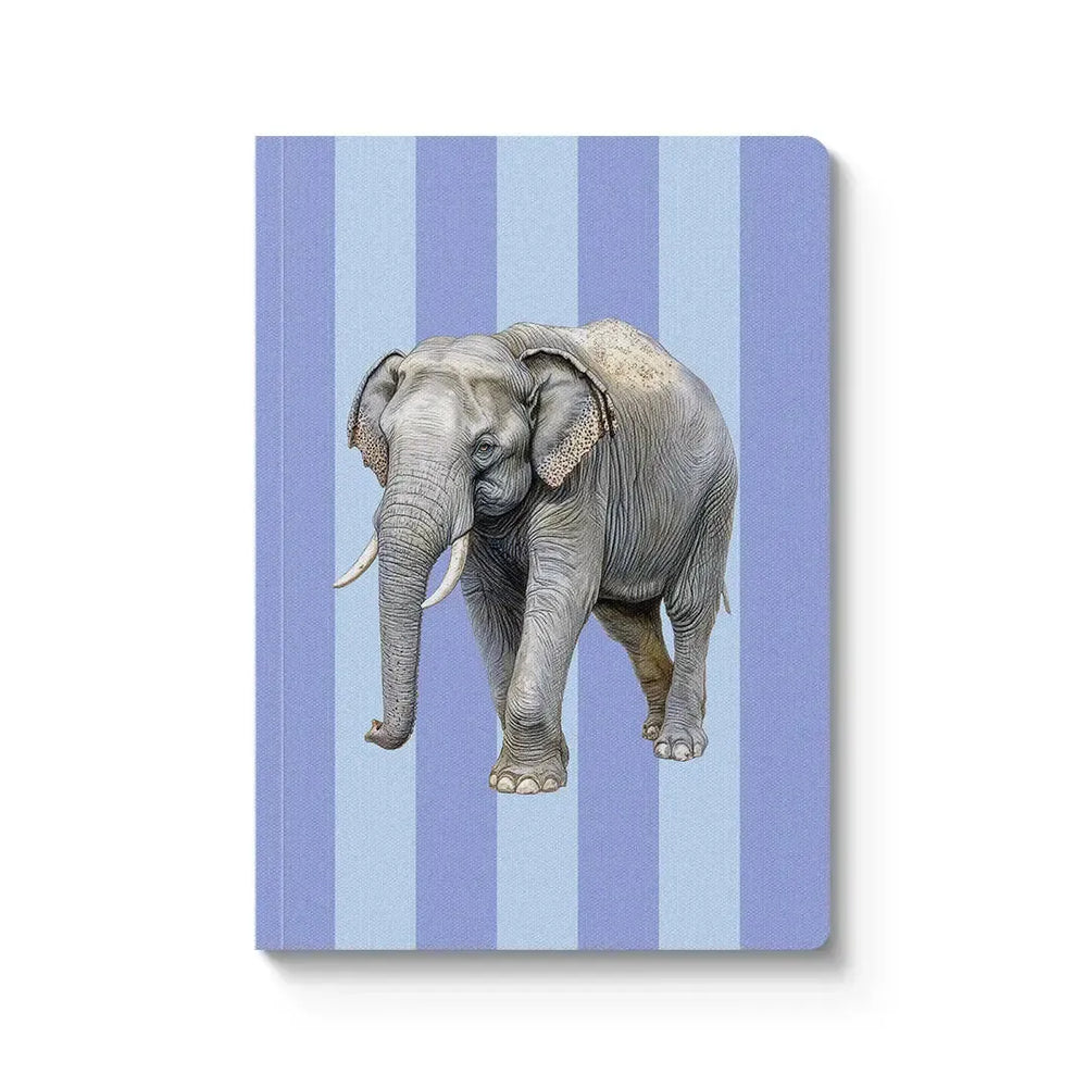 OHD Striped Notebook Paperback A5-Carnet-Ohh Deer-Elephant-Papeterie du Dôme
