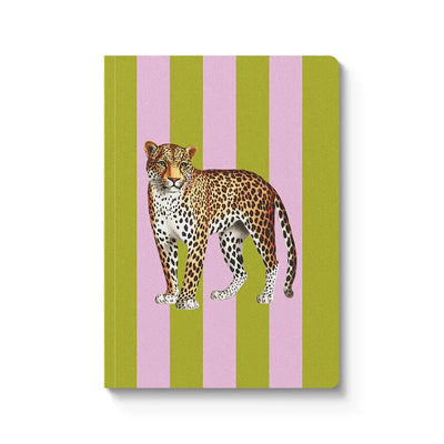 OHD Striped Notebook Paperback A5-Carnet-Ohh Deer-Leopard-Papeterie du Dôme