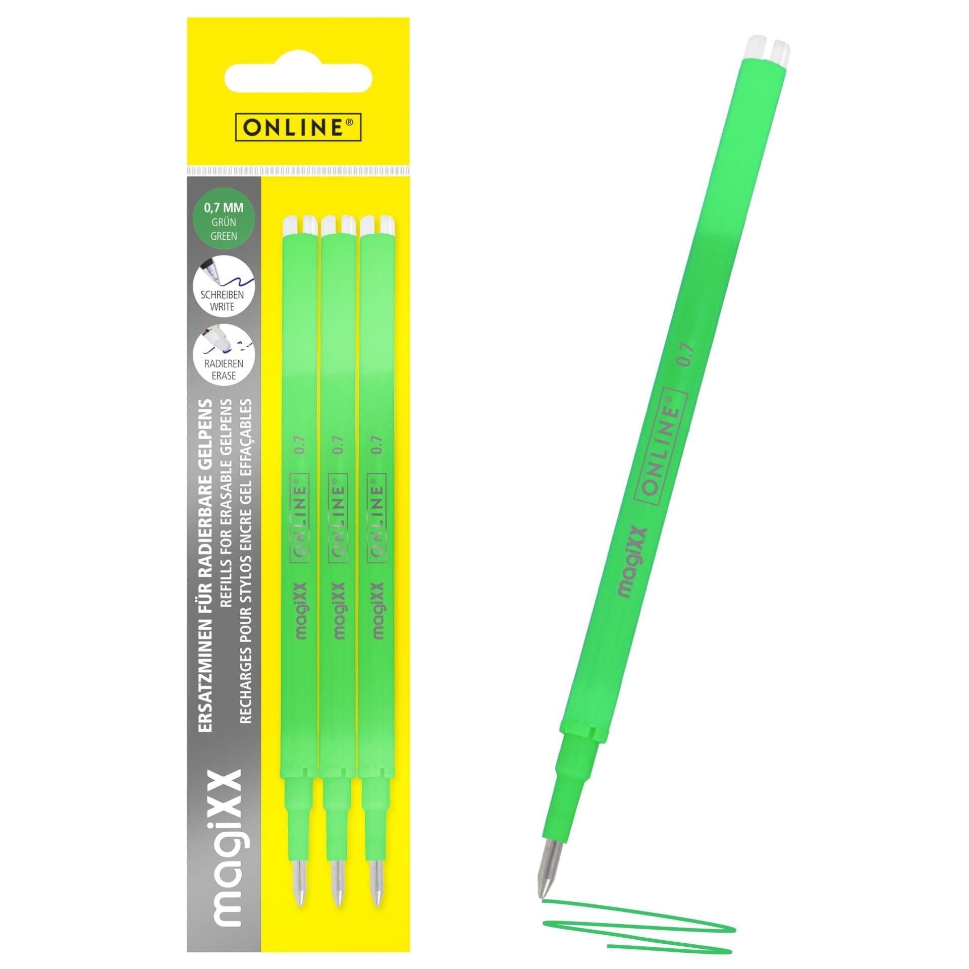 ONL Recharge Roller MagiXX-Encre-Online-Vert-Papeterie du Dôme