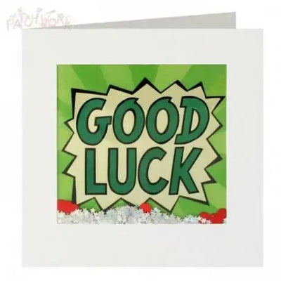 PAT Carte Shakies James Ellis-Carterie-Patchwork-Good luck-Papeterie du Dôme