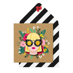 PAT Carte Tache-Carterie-Patchwork-Blonde Birthday Girl-Papeterie du Dôme