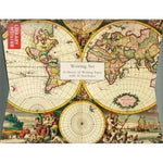 PAT Papier à Lettre Museum & Galleries-Papier a Lettre-Patchwork-Four Hemishpere World Map-Papeterie du Dôme