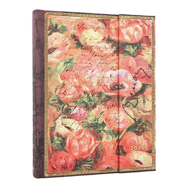 PBKS Agenda Ultra Journalier-Agenda-Paperblanks-2026-Renoir, lettre à Morisot Rigide-Papeterie du Dôme