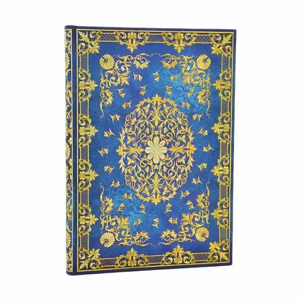 PBKS Carnet Midi Rigide 144p-Carnet-Paperblanks-Ciel de Soie-Ligné-Papeterie du Dôme