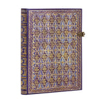 PBKS Carnet Midi Rigide 240p Uni-Carnet-Paperblanks-Rhin Bleu-Papeterie du Dôme