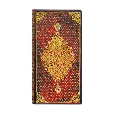 PBKS Carnet Slim Rigide 176p Ligné-Carnet-Paperblanks-Trèfle Doré-Papeterie du Dôme