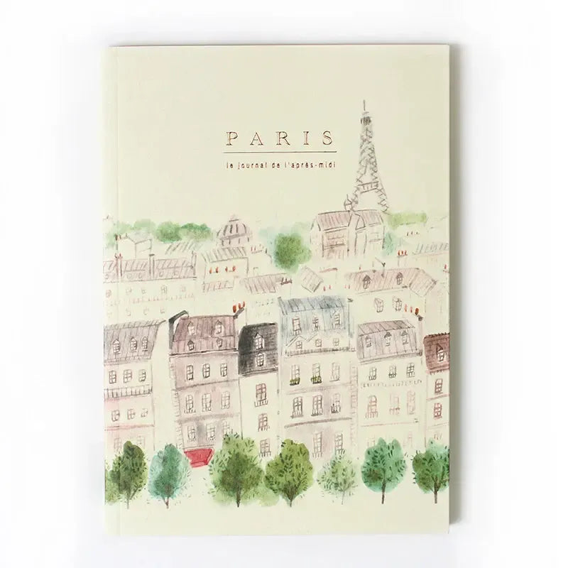PDA Carnet de Voyage - L'après-midi-Carnet-Pansydaisy-03. Paris-Papeterie du Dôme