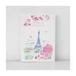 PDA Petit Carnet de Voyage A5-Carnet-Pansydaisy-Paris Blossom-Papeterie du Dôme