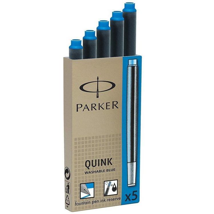 PKR Cartouches Longues Quink-Encre-Parker-Papeterie du Dôme
