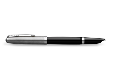 PKR Parker 51 Chrome Noir-Stylo Plume-Parker-Papeterie du Dôme