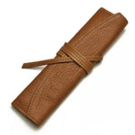 PLT Étui Cuir Grainé Urushi-Étui à Stylos-Pilot-S Petit-Camel-Papeterie du Dôme