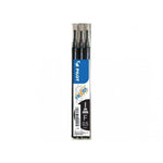 PLT Recharge FriXion Ball-Recharge Stylos-Pilot Basics-F Fin-Noir-Papeterie du Dôme