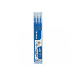 PLT Recharge FriXion Ball-Recharge Stylos-Pilot Basics-M Médium-Bleu-Papeterie du Dôme