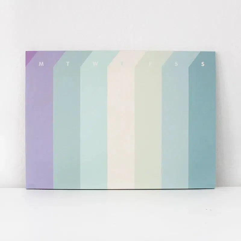 PPW Bloc Weekly Deskpad-Calendrier-Paperways-Papeterie du Dôme