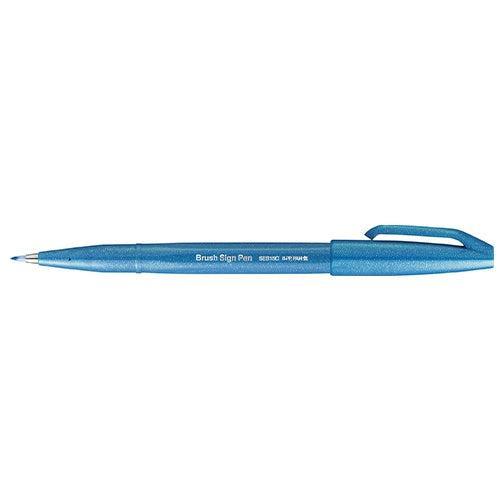 PTL Brush Sign Pen Feutre-Feutre-Pentel-Bleu ciel-Papeterie du Dôme
