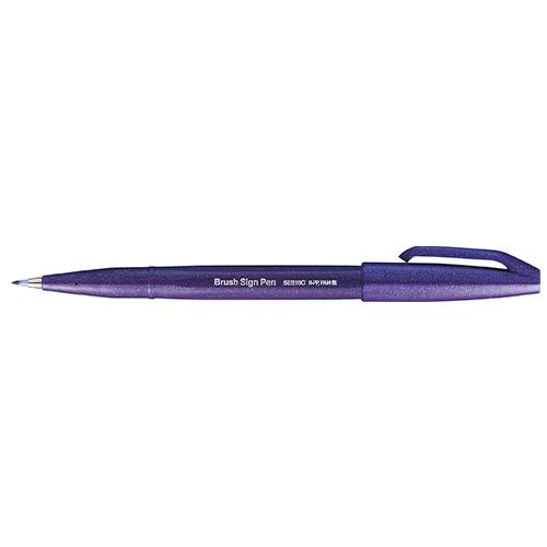PTL Brush Sign Pen Feutre-Feutre-Pentel-Violet-Papeterie du Dôme