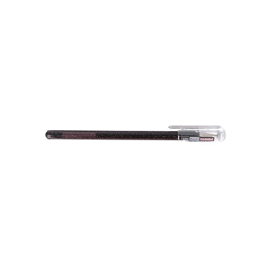 PTL DualMetallic Stylo Roller K110-Stylo Roller-Pentel-Noir + Rouge métallique-Papeterie du Dôme