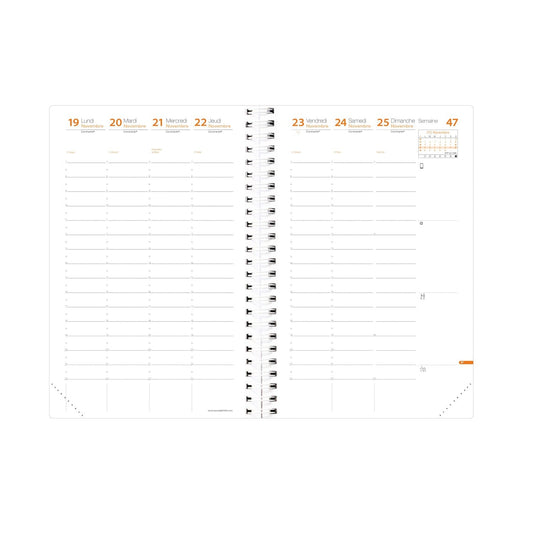 QV Recharge Agenda Time & Life Large-Recharge Agenda-Quo Vadis-2024-Papeterie du Dôme