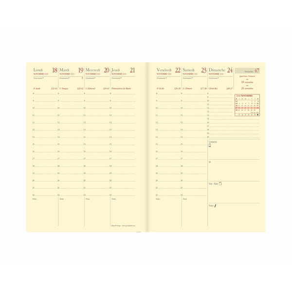 QVD Agenda Affaires Prestige Montebello-Agenda-Quo Vadis-Papeterie du Dôme