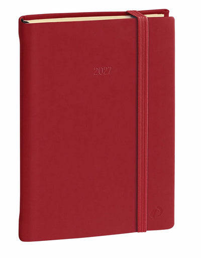 QVD Agenda Daily 21 Prestige Silk-Agenda-Quo Vadis-2027-Bordeaux-Papeterie du Dôme