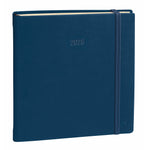 QVD Agenda Exécutif Prestige Silk-Agenda-Quo Vadis-2025-Bleu marine-Papeterie du Dôme