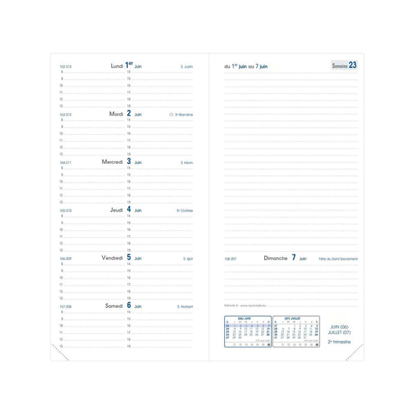 QVD Agenda Italnote B Paco-Agenda-Quo Vadis-Papeterie du Dôme