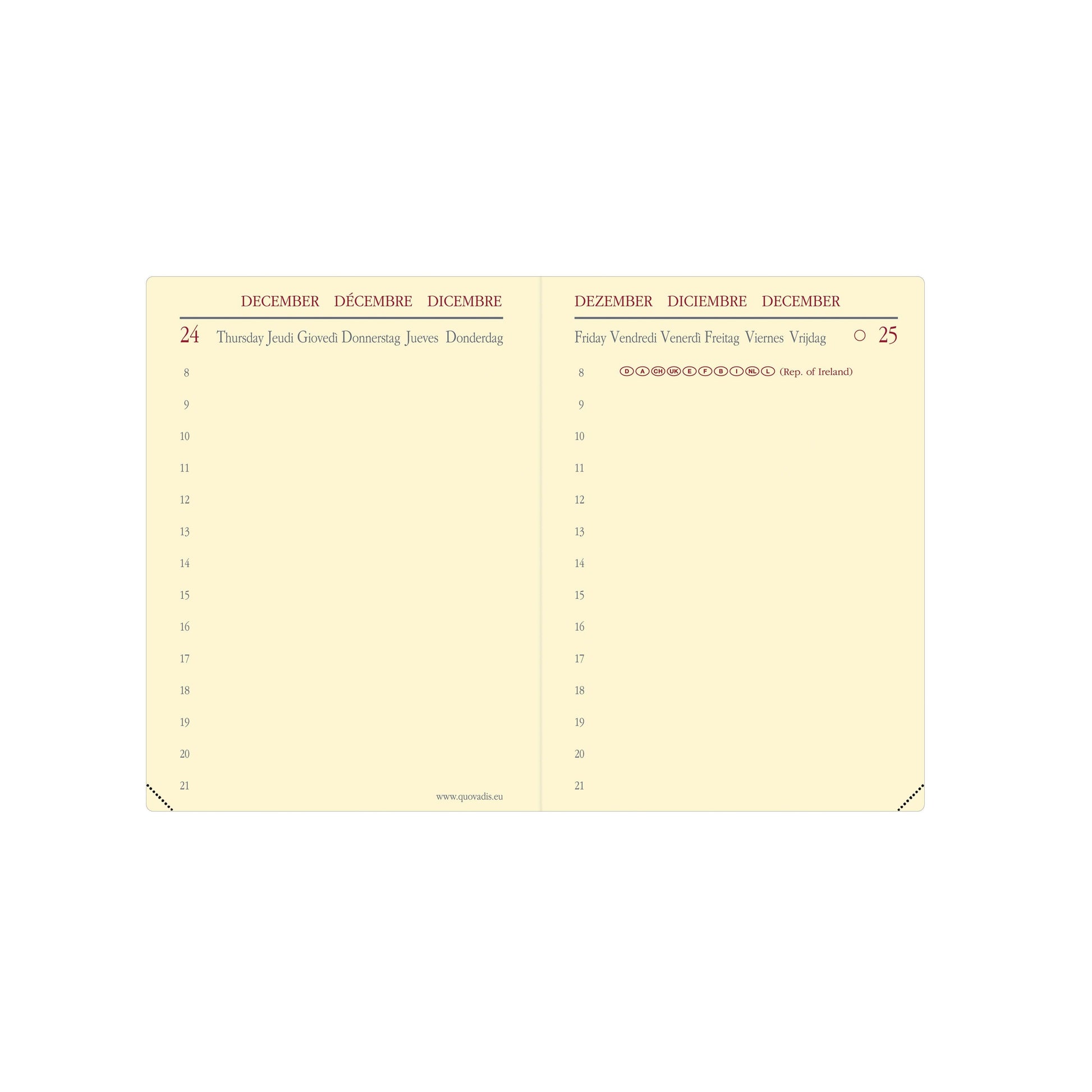 QVD Agenda Miniday Soho-Agenda-Quo Vadis-Papeterie du Dôme