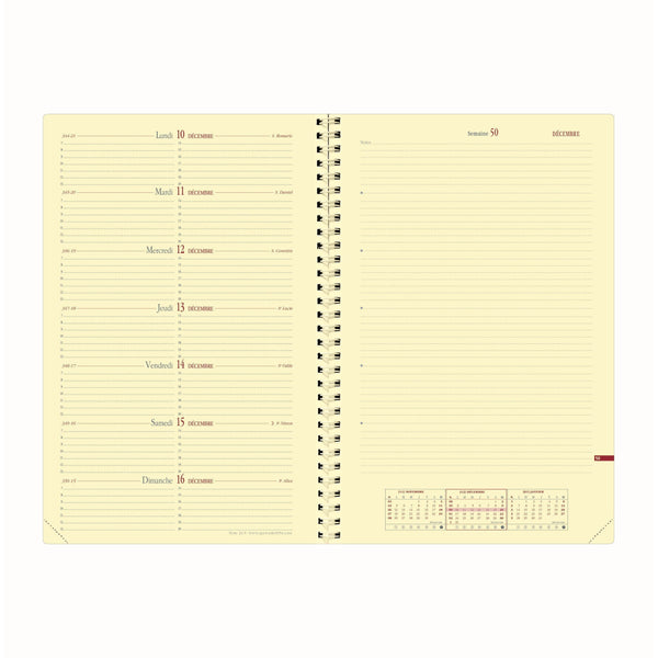 QVD Agenda Note 24 S Impala-Agenda-Quo Vadis-Papeterie du Dôme
