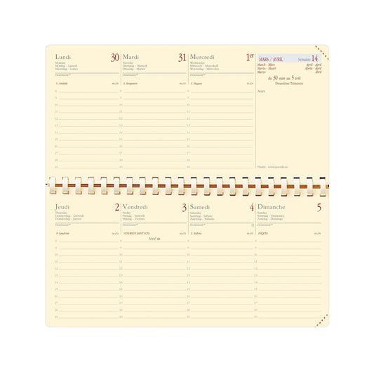 QVD Agenda Planital Soho-Agenda-Quo Vadis-Papeterie du Dôme