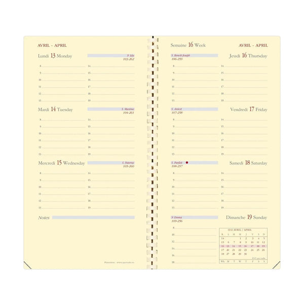QVD Agenda Planorizon S Prestige Soho-Agenda-Quo Vadis-Papeterie du Dôme
