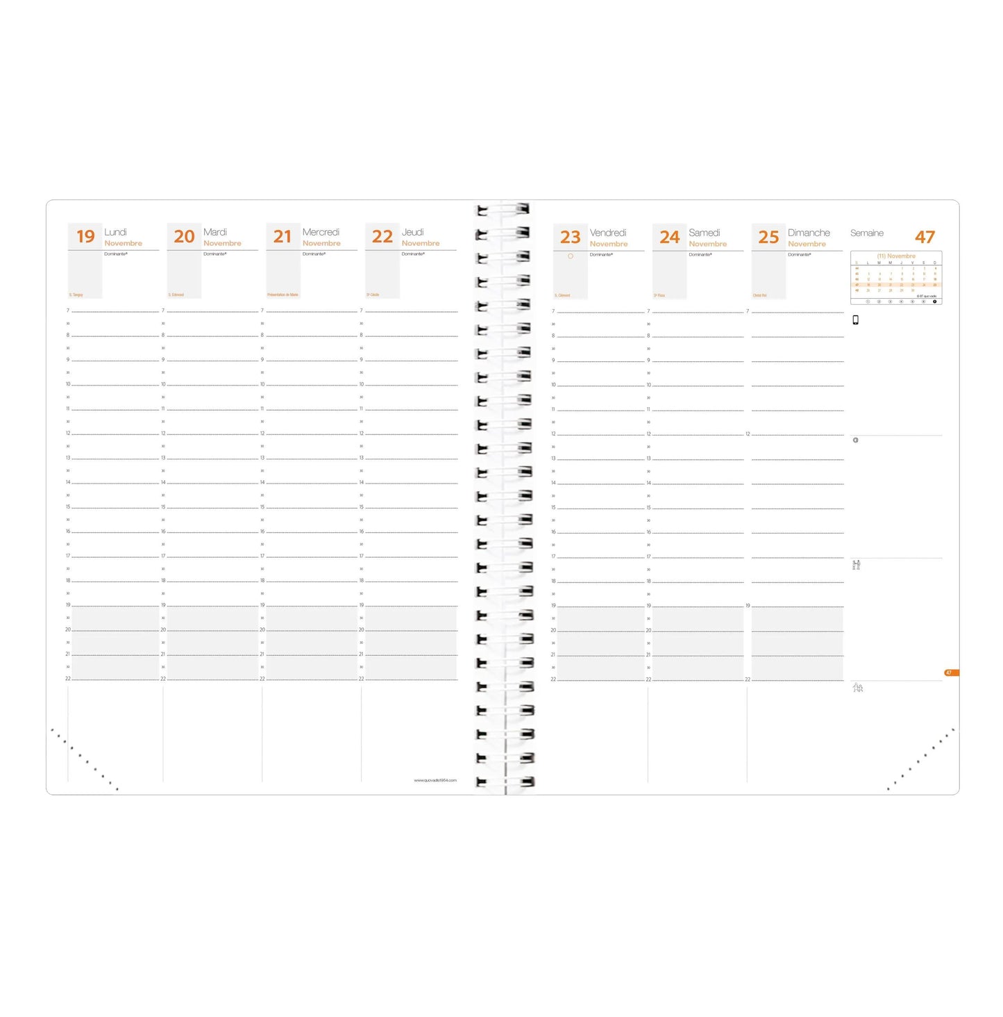 QVD Agenda Time & Life Large-Agenda-Quo Vadis-Papeterie du Dôme