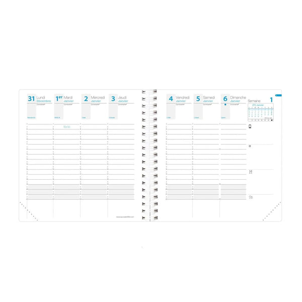 QVD Agenda Time & Life Medium-Agenda-Quo Vadis-Papeterie du Dôme