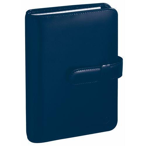 QVD Agenda Timer 17 Prestige Montebello-Agenda-Quo Vadis-Bleu Marine-Papeterie du Dôme