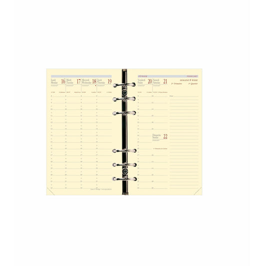 QVD Agenda Timer 17 Prestige Montebello-Agenda-Quo Vadis-Papeterie du Dôme