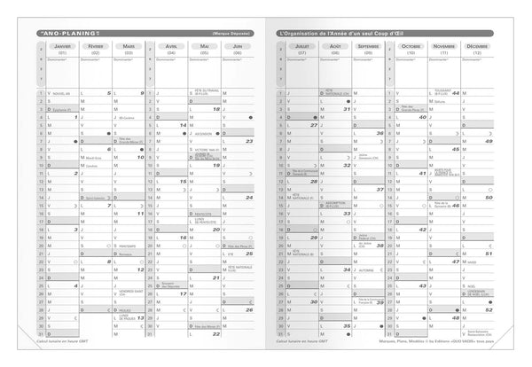 QVD Planning SD Club-Agenda-Quo Vadis-Papeterie du Dôme