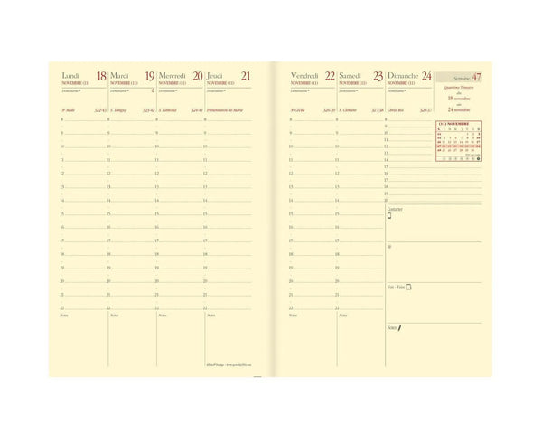 QVD Recharge Agenda Affaires Prestige-Recharge Agenda-Quo Vadis-Papeterie du Dôme