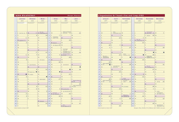 QVD Recharge Agenda Carla prestige-Recharge Agenda-Quo Vadis-Papeterie du Dôme