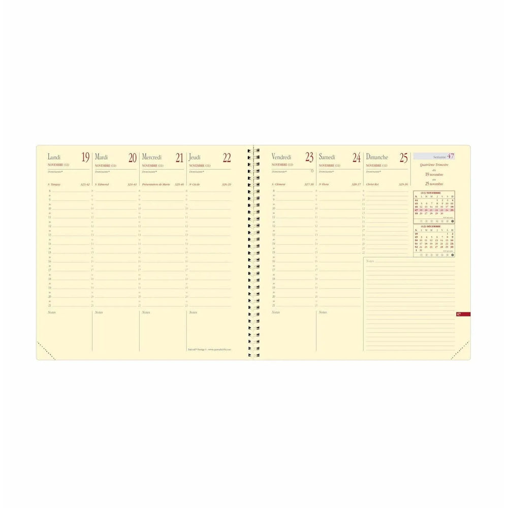 QVD Recharge Agenda Exécutif Prestige S-Recharge Agenda-Quo Vadis-Papeterie du Dôme