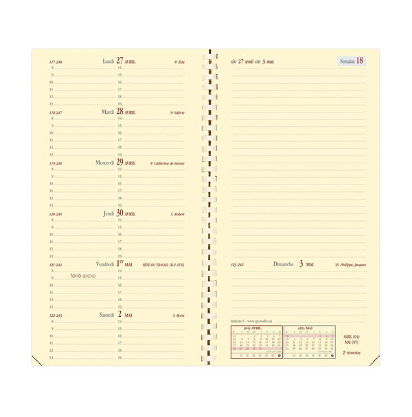 QVD Recharge Agenda Italnote S-Recharge Agenda-Quo Vadis-Papeterie du Dôme