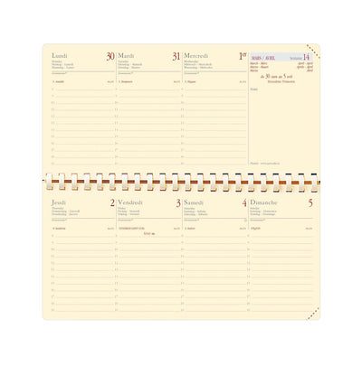 QVD Recharge Agenda Planital-Recharge Agenda-Quo Vadis-Papeterie du Dôme
