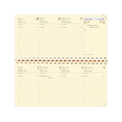 QVD Recharge Agenda Planital-Recharge Agenda-Quo Vadis-Papeterie du Dôme
