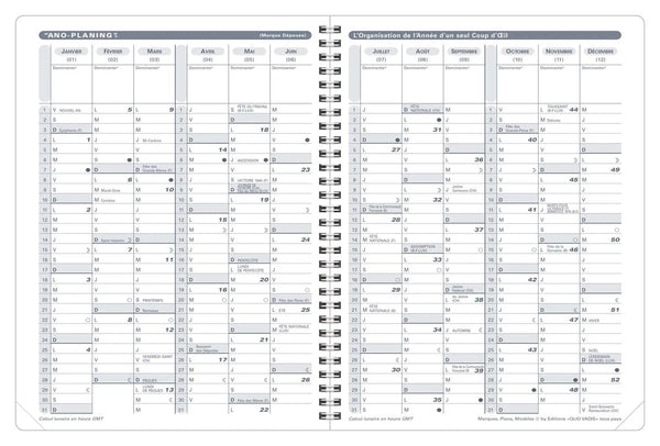 QVD Recharge Agenda Président S-Recharge Agenda-Quo Vadis-Papeterie du Dôme
