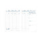 QV Hiking Agenda Refill Golden Edge
