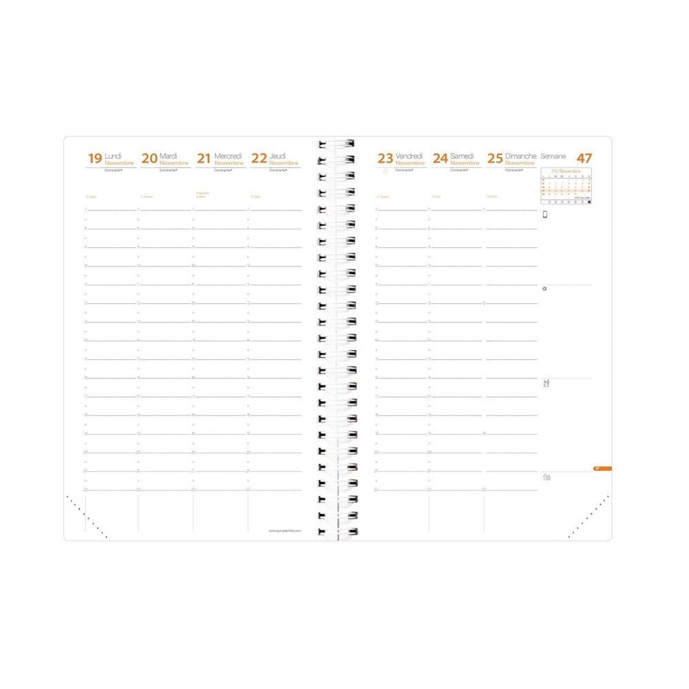 QVD Recharge Agenda Time & Life Large-Recharge Agenda-Quo Vadis-Papeterie du Dôme