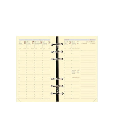 QVD Recharge Agenda Timer 17 Prestige SAD-Recharge Agenda-Quo Vadis-Papeterie du Dôme