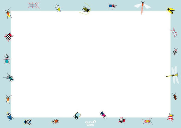 QVD Sous Main Dessin Animascot-Sous Main-Quo Vadis-Papeterie du Dôme