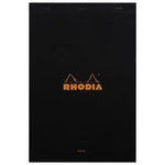 RHD Bloc N°19 Noir A4+-Bloc-Rhodia-Ligné-Noir-Papeterie du Dôme
