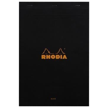 RHD Bloc N°19 Noir A4+-Bloc-Rhodia-Ligné-Noir-Papeterie du Dôme
