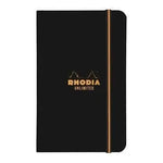 RHD Cahier Unlimited Black Carnet Quadrillé 9x14-Cahier-Rhodia-Papeterie du Dôme
